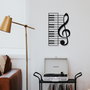 Wallity Escultura de pared Musical Negra